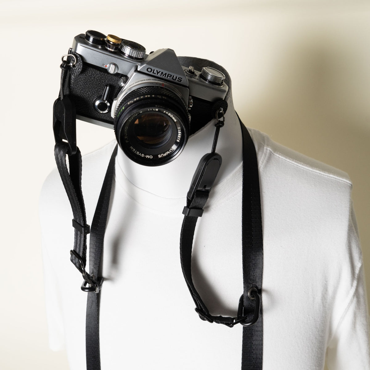 Dual-Tier Camera Strap 38-50" with Side Straps + 4 Peak Design Anchors