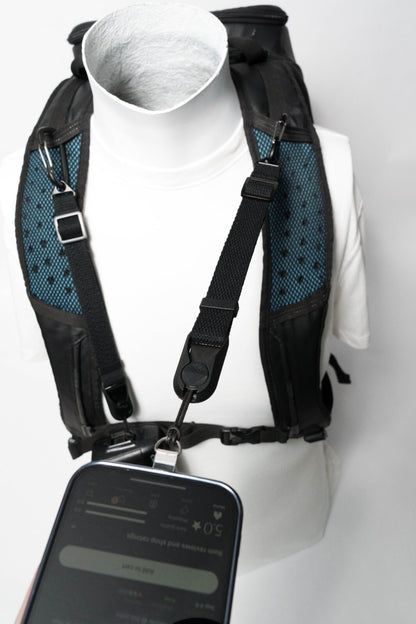 Hands-Free Camera Harness, Adjustable 8-13" + 2 Peak Design Anchors