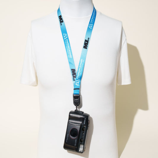 Upcycled Chapman-Leonard Studio Lanyard Camera Strap, 3/4" x 38"