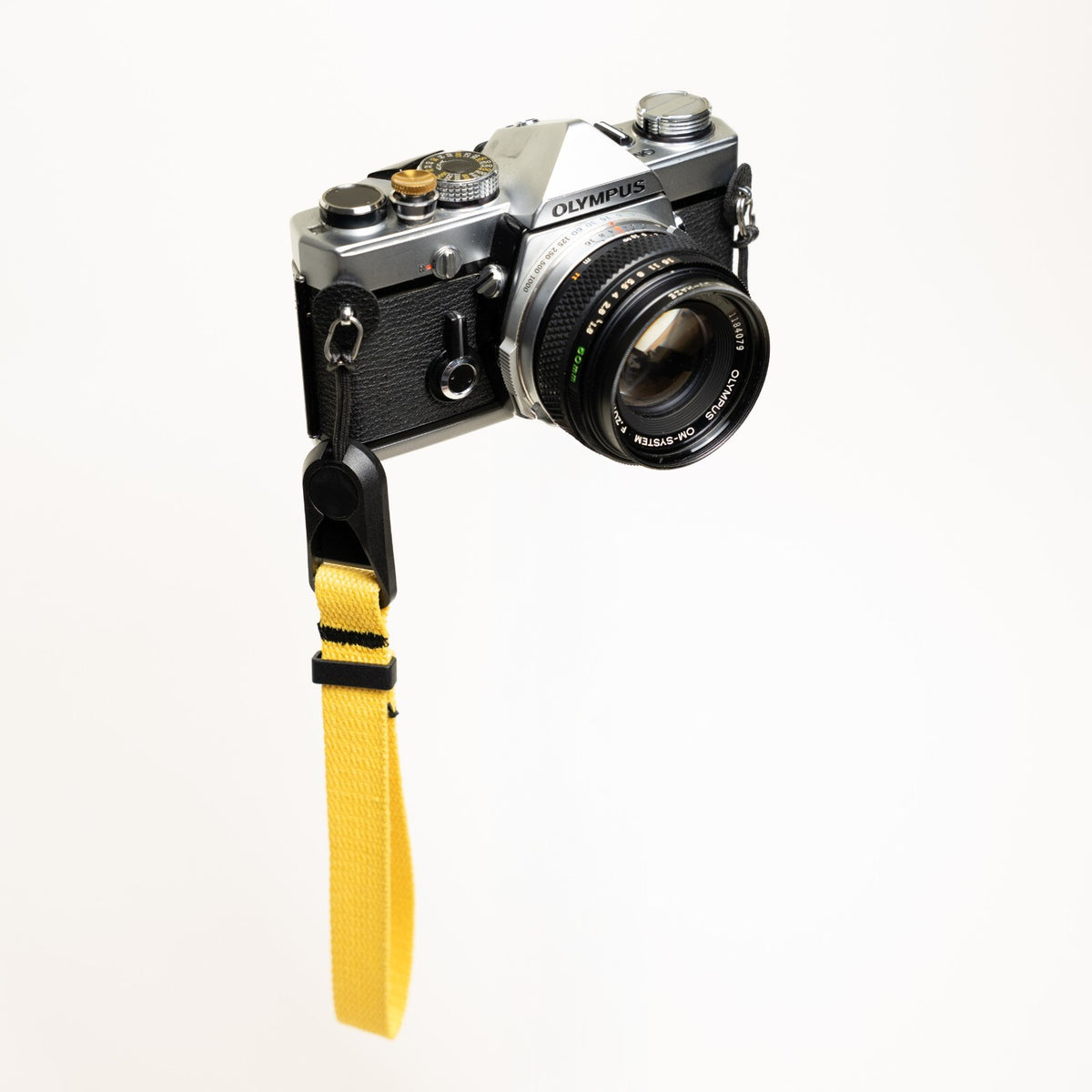 Cotton Camera Wrist Strap 16", Red, Yellow or Black + Peak Design Anchor