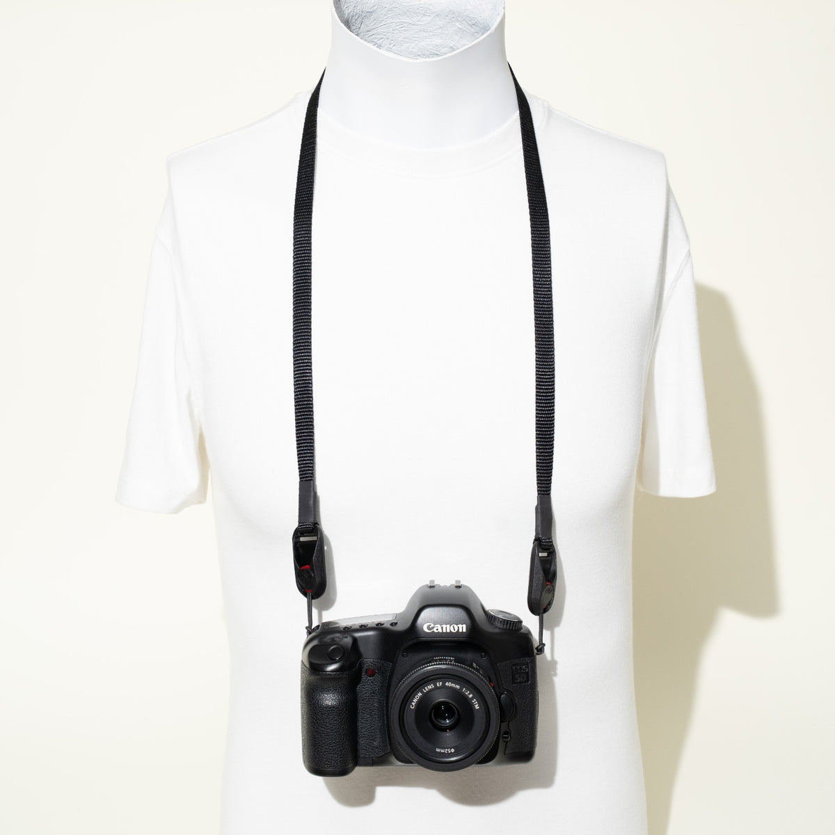 Slim Nylon Camera Strap 38" x 1/2", 4 Colors, Peak Design Anchors or Clasp Mounts