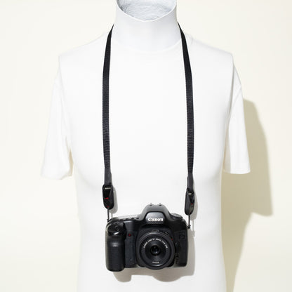 Slim Nylon Camera Strap 38" x 1/2", 4 Colors, Peak Design Anchors or Clasp Mounts