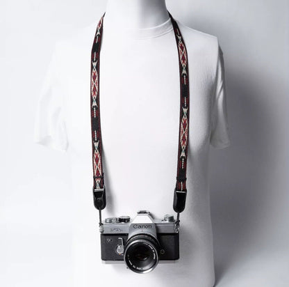 Desert Night Southwest Camera Strap 36", 3/4" Nylon Webbing + Peak Design Anchors