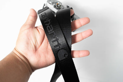 Camera Strap Made from a Carhartt Belt, 42" x 1.5" + Peak Design Anchors