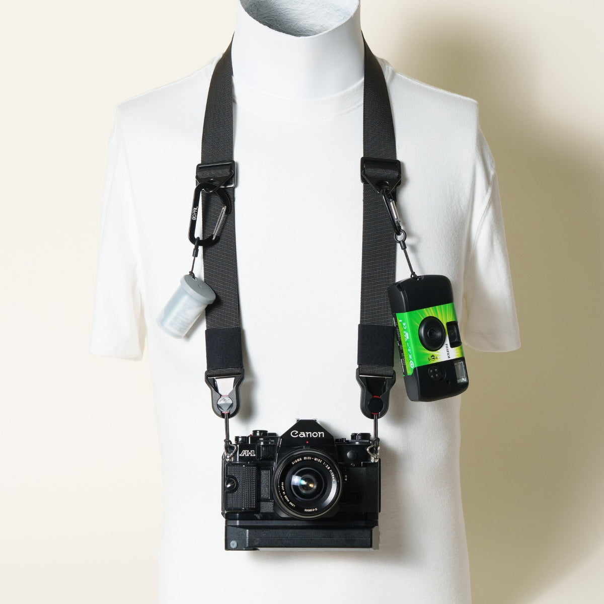 Field Kit Camera Strap 1.25", Adjustable 26-50" + Peak Design Anchors