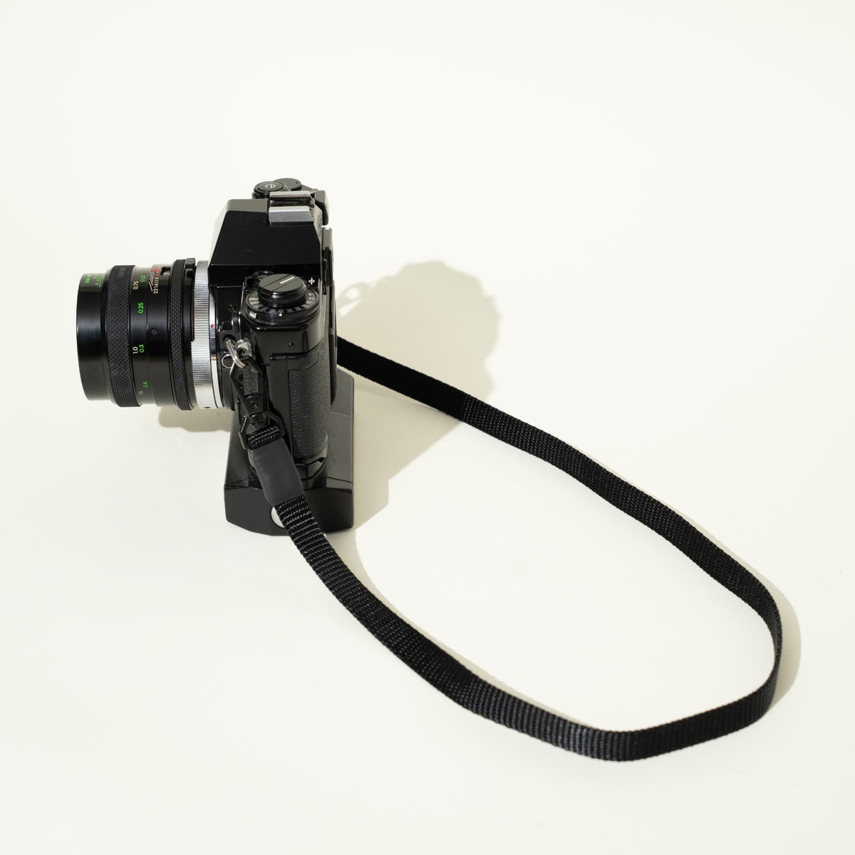 Slim Nylon Camera Strap 38" x 1/2", 4 Colors, Peak Design Anchors or Clasp Mounts