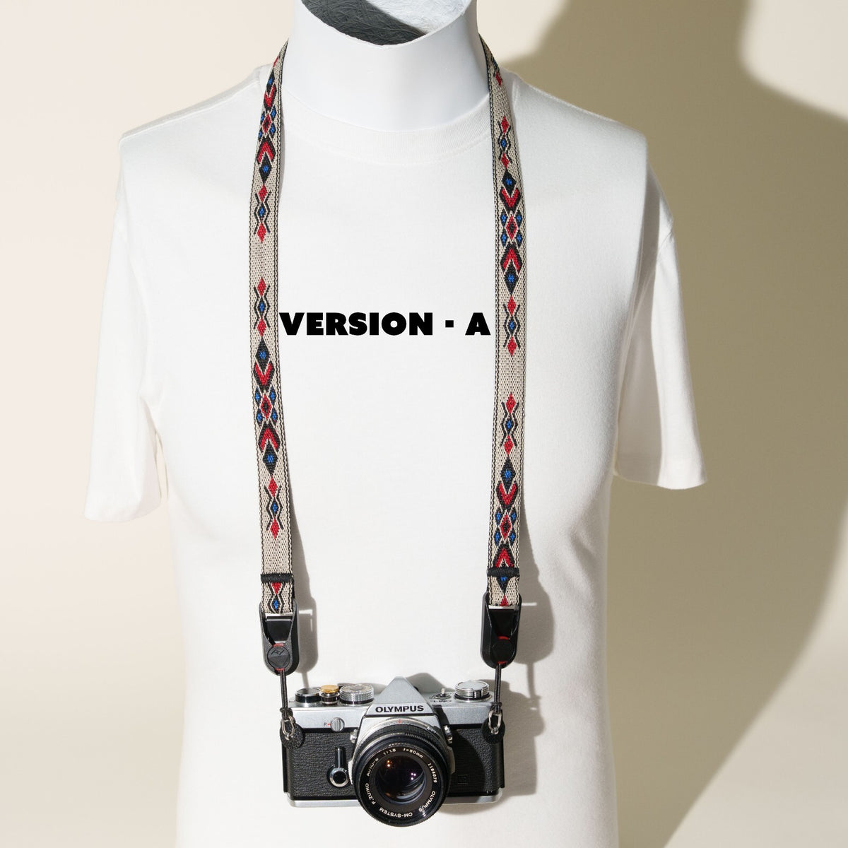 Desert Sun Southwest Camera Strap 40", Nylon Webbing + Peak Design Anchors