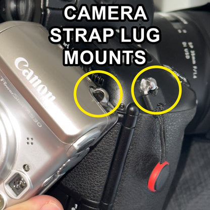 Pocket Camera Keychain Strap, 10" Climbing Rope + Peak Design Anchor