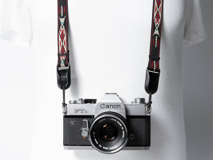 Desert Night Southwest Camera Strap 36", 3/4" Nylon Webbing + Peak Design Anchors