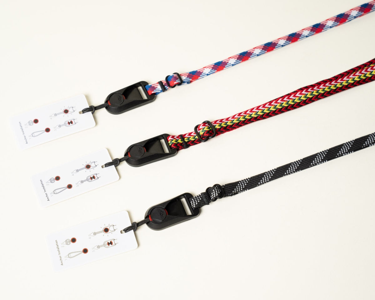 Slim Pocket Camera Lanyard, Adjustable Neck or Wrist + Peak Design Anchor