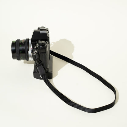 Slim Nylon Camera Strap 38" x 1/2", 4 Colors, Peak Design Anchors or Clasp Mounts