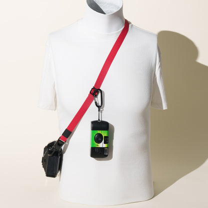 Red Diamond Pattern Camera Strap, Adjustable or Fixed + Peak Design Anchors