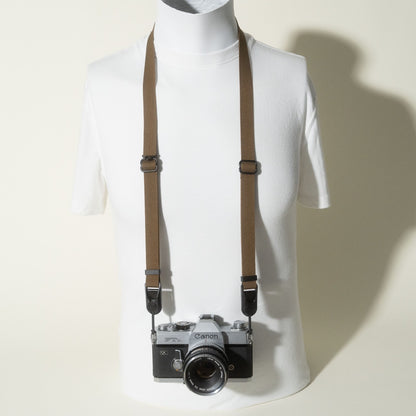 Coyote Copper Dual Adjustable Camera Strap 30-52", D-Ring + Peak Design Anchors