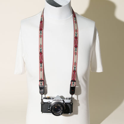 Desert Sun Southwest Camera Strap 40", Nylon Webbing + Peak Design Anchors