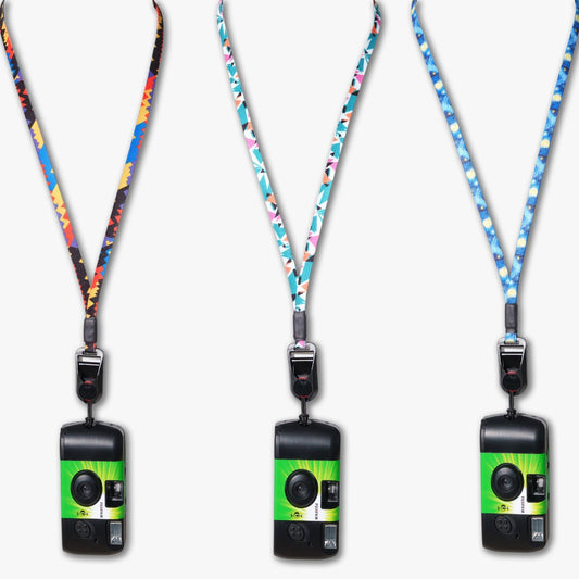 Slim Camera Lanyard for Digicams, Text Book, Dixie or Starry Night + Peak Design Anchor