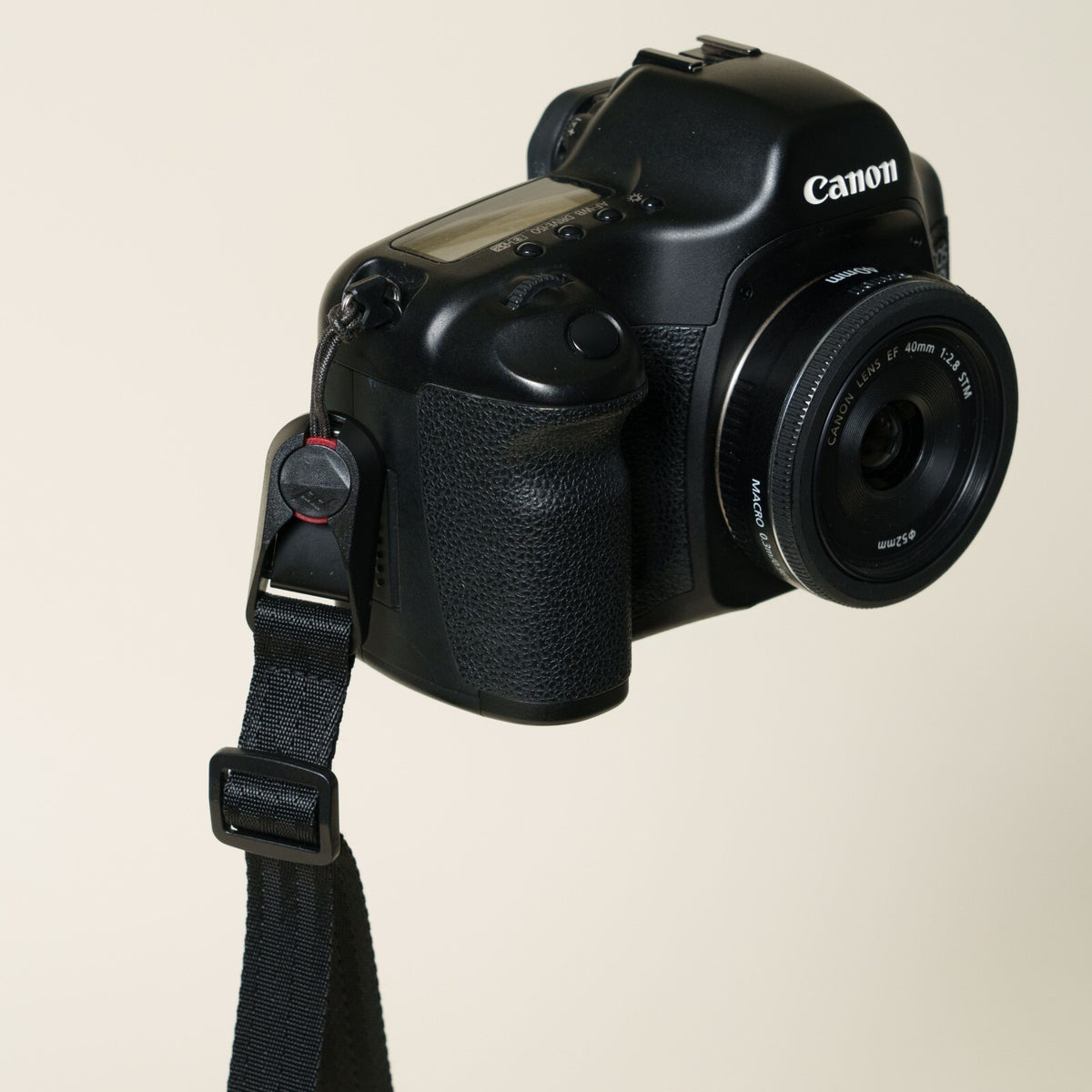 Quick Release Camera Strap Set, Silver 30-50" Neck + Black 18" Wrist