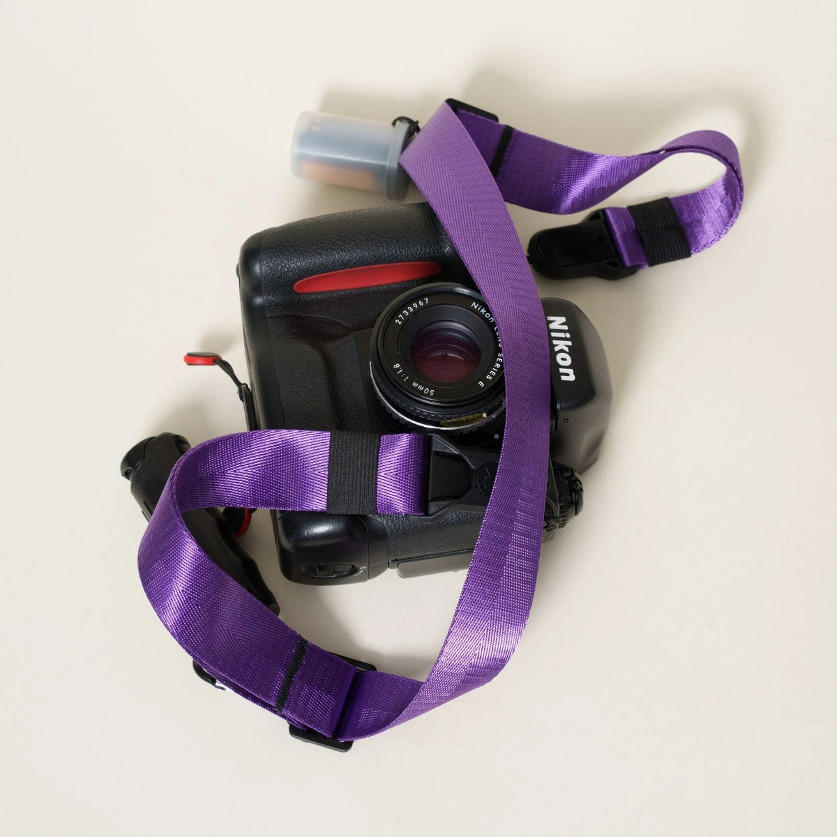 Premium Dual Adjustable Camera Strap 32-50", Tangerine or Purple + Peak Design Anchors