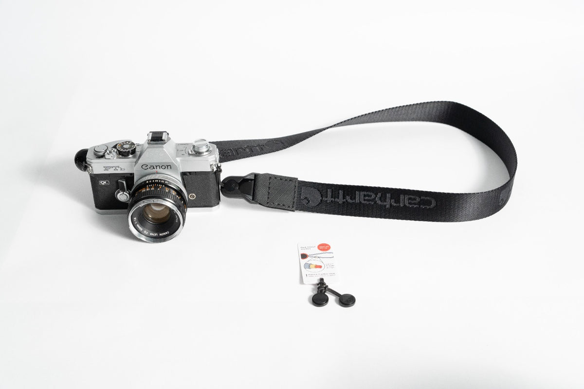 Camera Strap Made from a Carhartt Belt, 42" x 1.5" + Peak Design Anchors